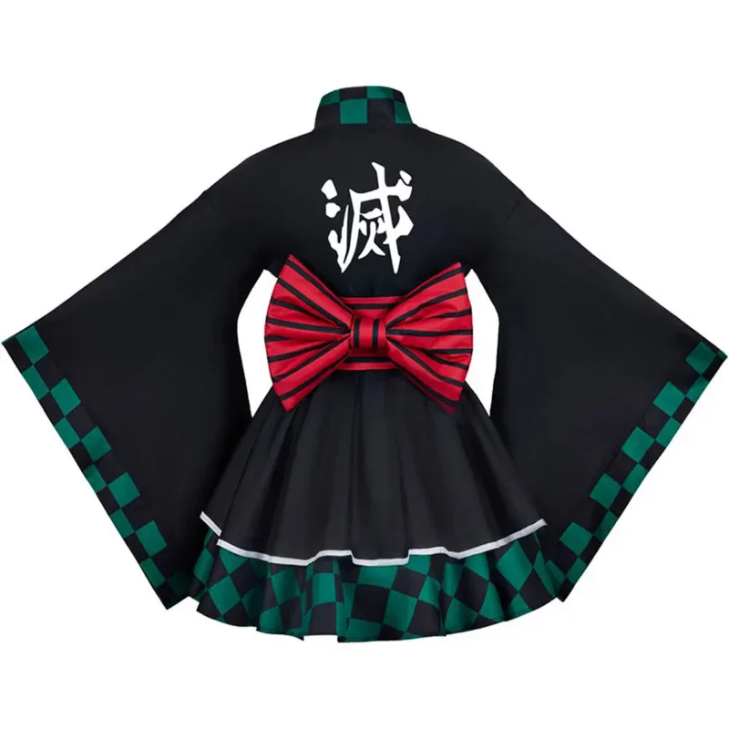 Halloween Cosplay Costume Japanese Anime Kimono Dress Skirt Cloak Halloween Cosplay Clothes