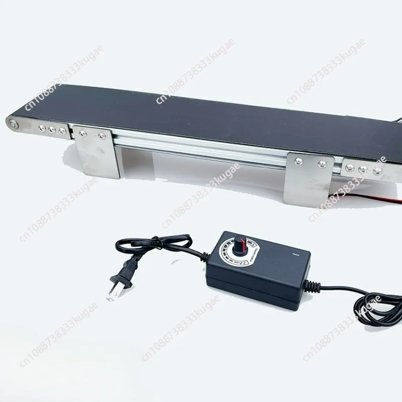 AC 100-240V Metal Desktop Conveyor Belt Small Assembly Line Electric Conveyor Student Friction Experiment Teaching Equipment