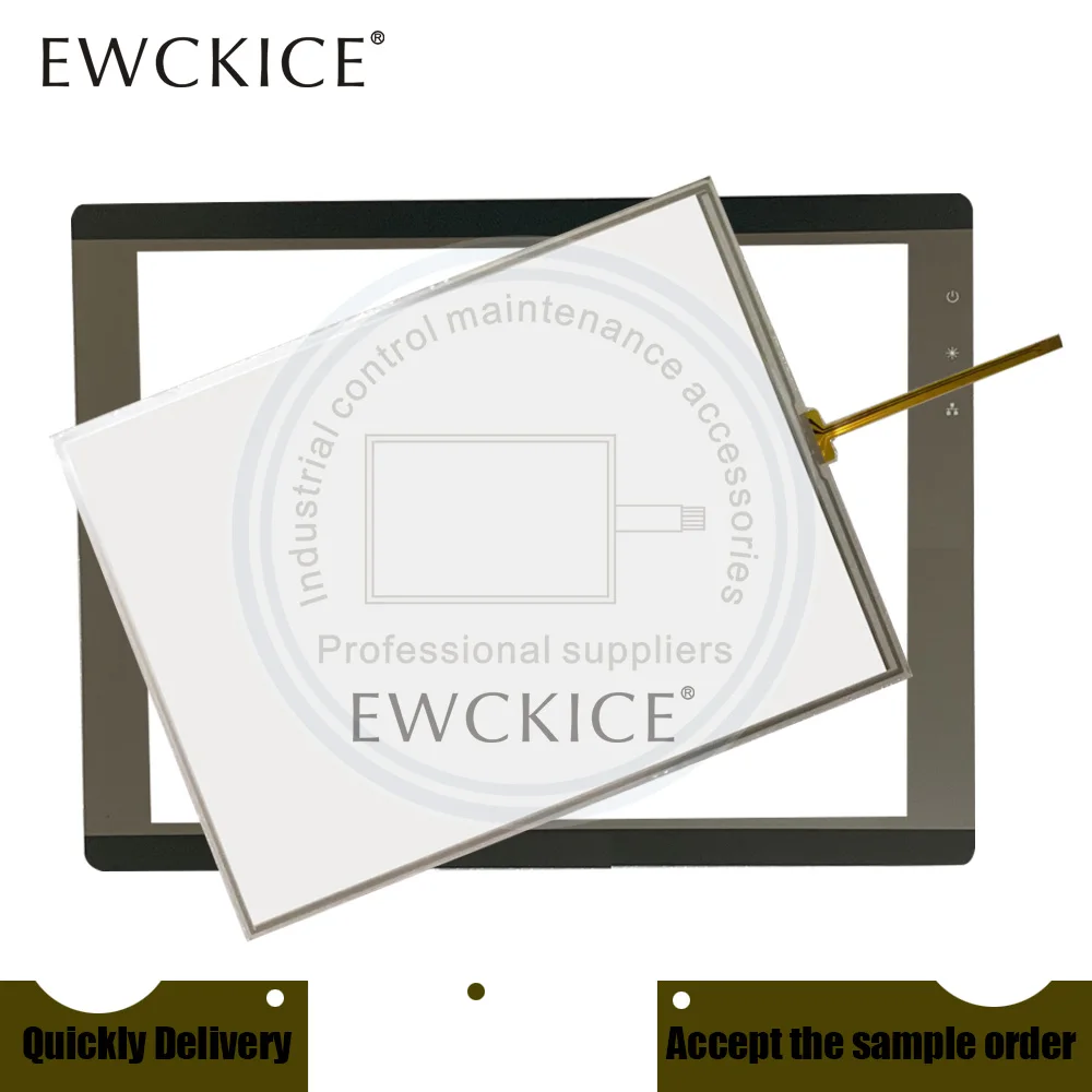 

NEW MT8121iE MT8121X MT8121iE1WV MT8121XV2W HMI PLC Touch screen AND Front label Touch panel AND Frontlabel