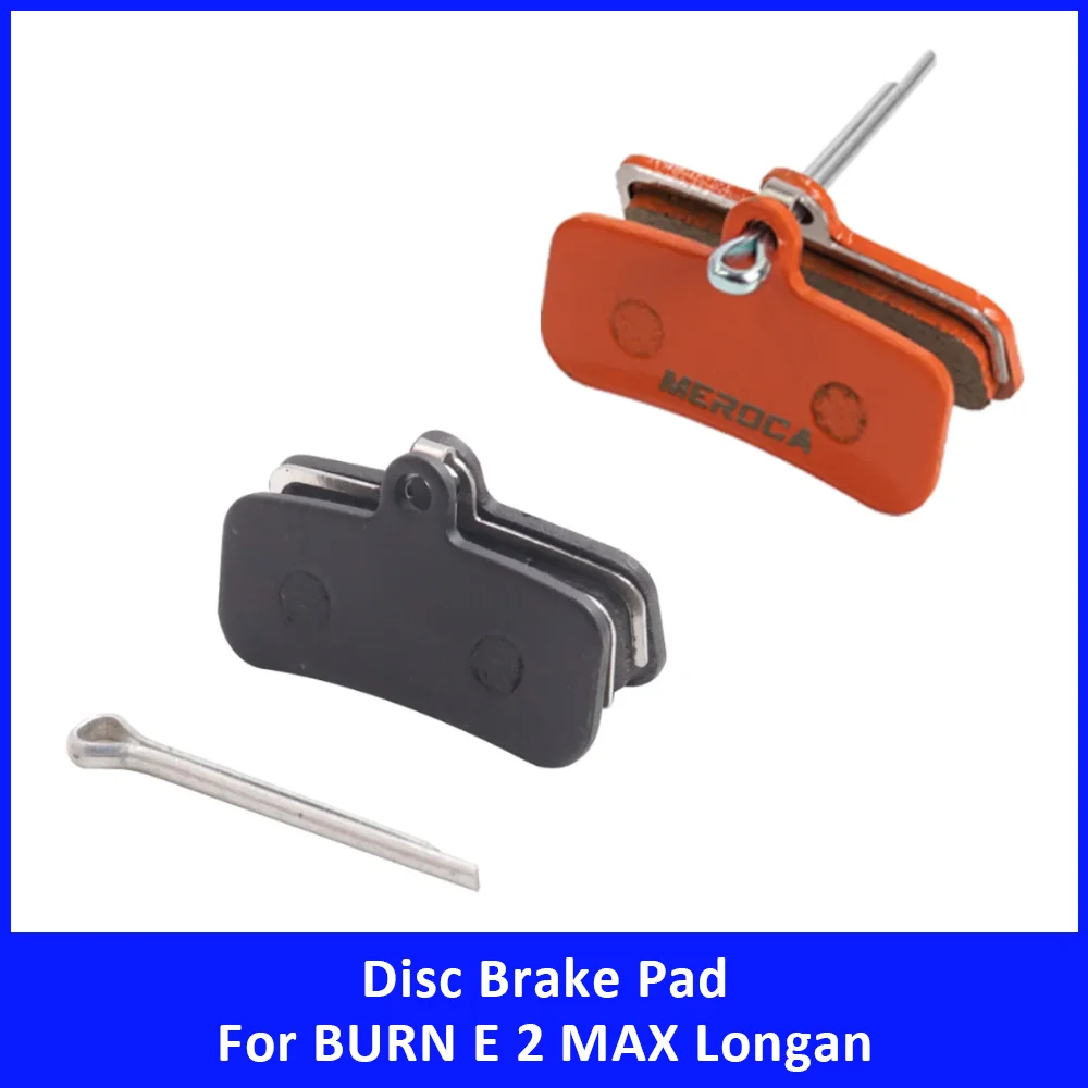 

Полуметаллические дисковые тормозные колодки из смолы для электросамокатов NAMI 72V 32Ah/40Ah BURN E2 MAX, аксессуары и запчасти для дисковых тормозов велосипедов