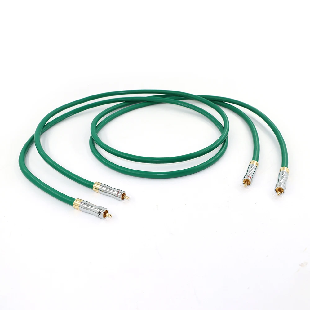 MCINTOSH 2328 99,998% чистая медь Hi-Fi аудиокабель RCA соединительный кабель аудиофильский аудиокабель RCA к RCA