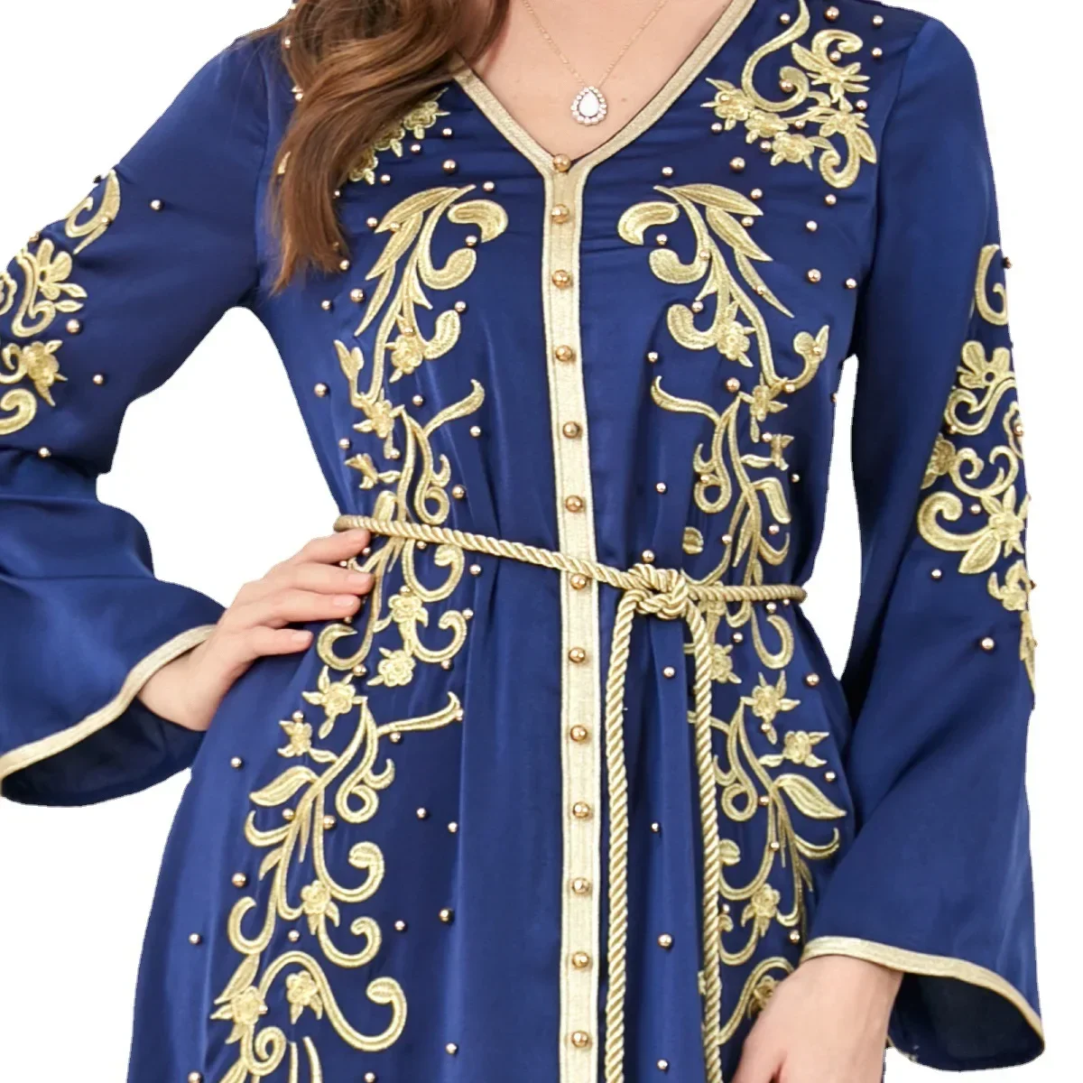 Dubai Abaya for Women Kaftan Turkey Islam Arabic Muslim Abayas Long Dress Fashion Loose Muslim Dress Women Caftan Vestidos Robe