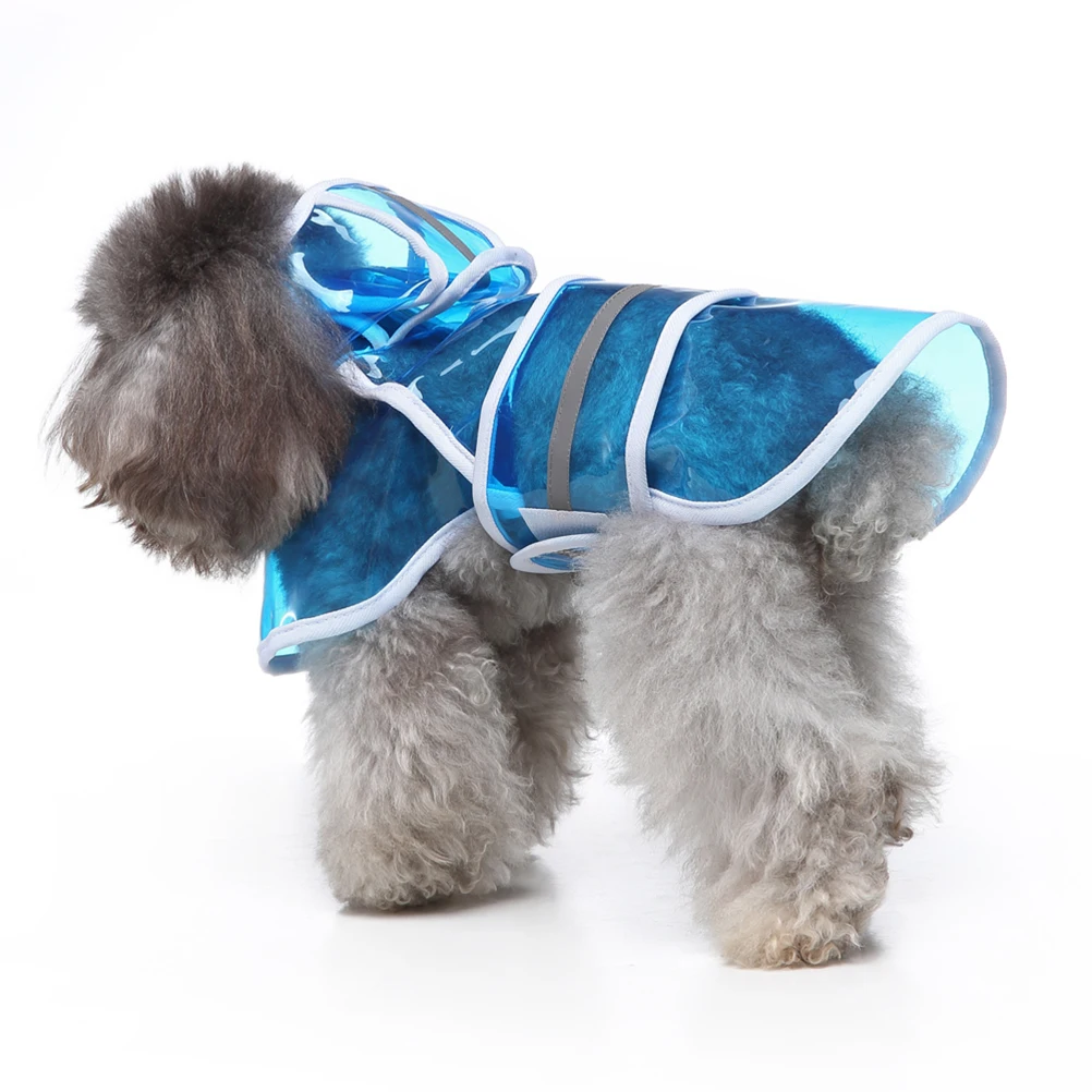 

Pet Raincoat Coats Reflective Dog Raincoats for Dogs Waterproof Hood