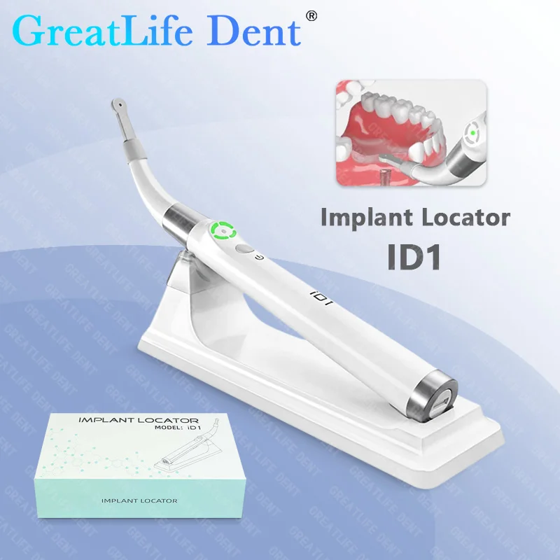 GreatLife Dental Implant Locator with 3 Modes Precise Sensor Smart Find Implant Screw 360° Rotation Portable Finder