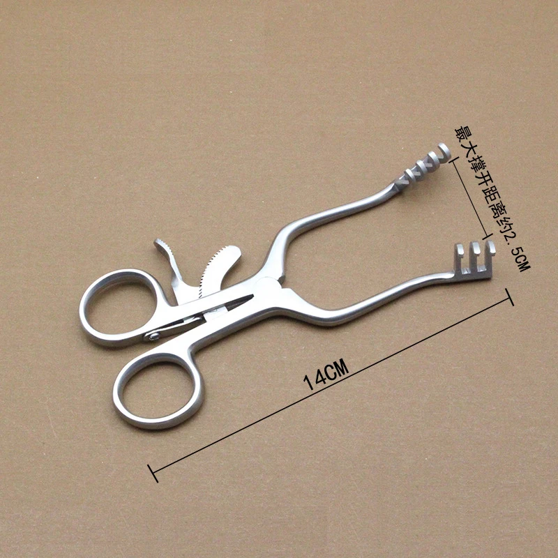 Orthopedic instrument dilator mastoid opener single claw multi-claw adjustable automatic fixed multi-hook skin traction pliers