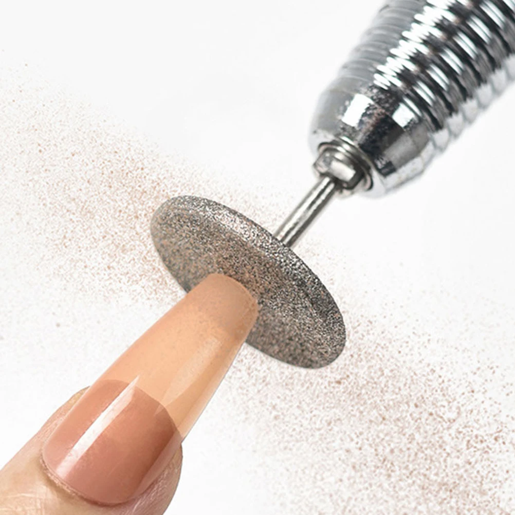 

2pcs 20mm Nail Care Sanding Discs Electric Cuticle Remover Drill Bits for Manicure Pedicure nail drill heads sanding bands