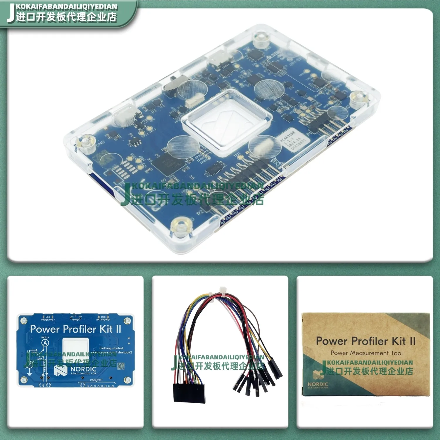 ชุดเครื่องมือวิเคราะห์พลังงาน II NRF-PPK2 บอร์ดพัฒนาของนอร์ดิก ใหม่และเป็นของแท้ 100%