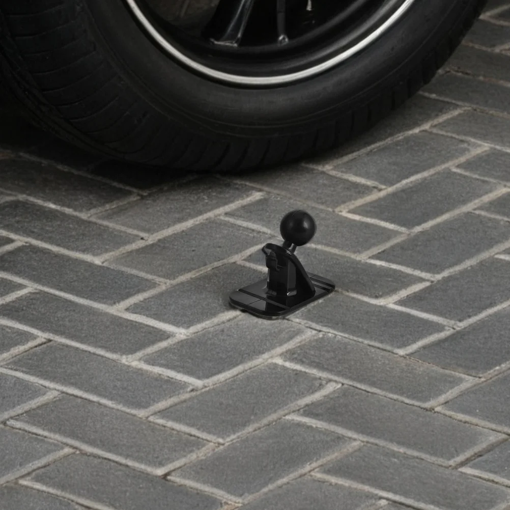 

2Pcs Ball Head Phone Holder Car Dashboard Mount Adhesive Base Replacement Stable Support Ball Mount for Car Phone Stand