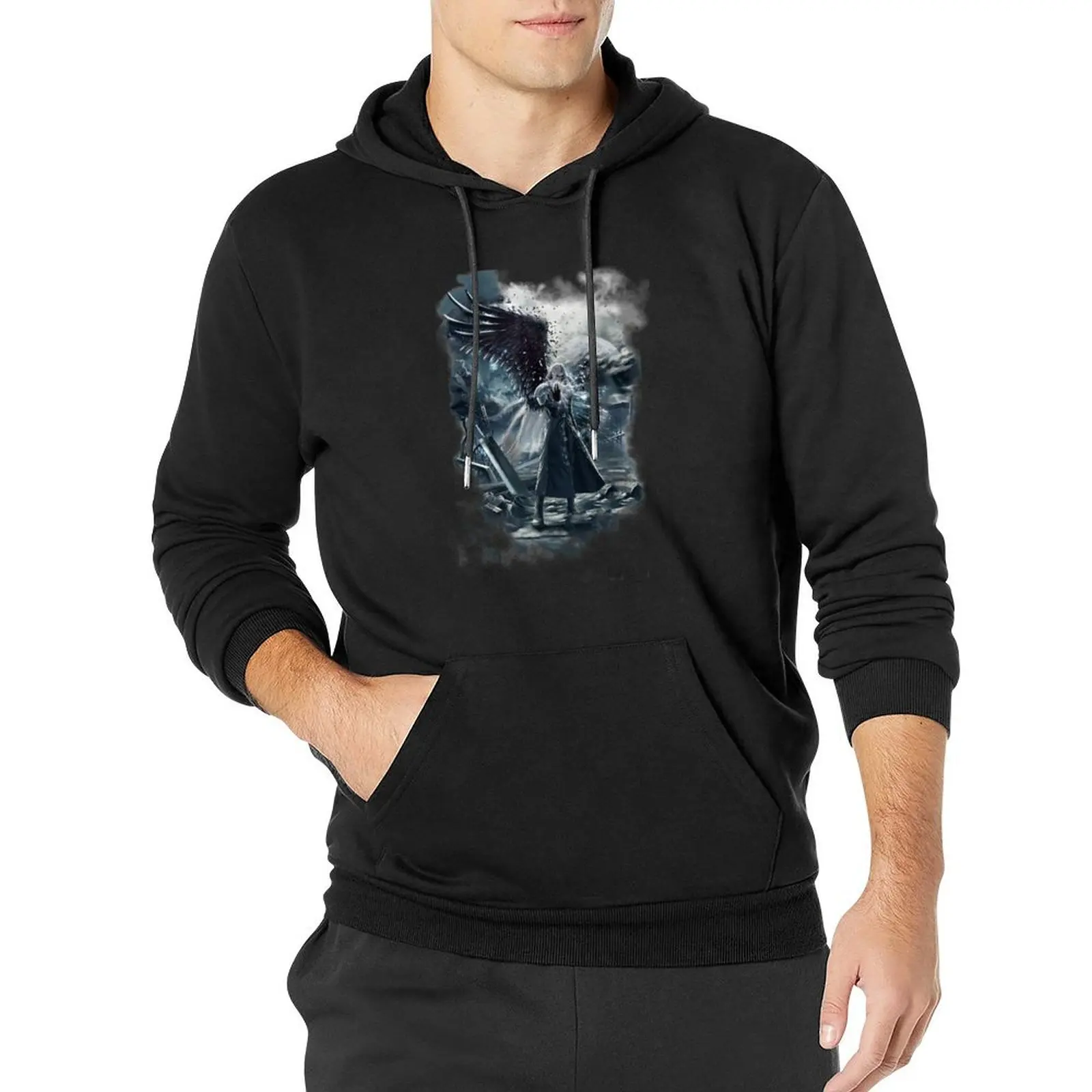 

Sephiroth FF7 Pullover Hoodie men's sweat-shirt graphic t shirts men autumn hoodies and sweatshirts new