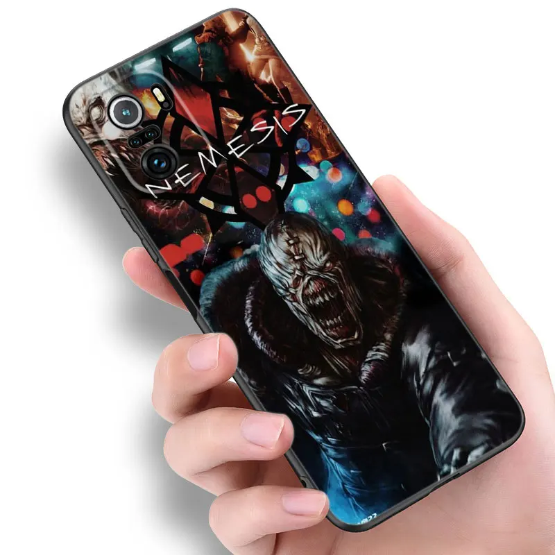 R-resident Evil Game Phone Case For Xiaomi POCO X3 X4 NFC F5 M2 M3 M4 M6 X5 Pro F3 F4 GT 5G C31 C55 M5S Black Silicone Cover