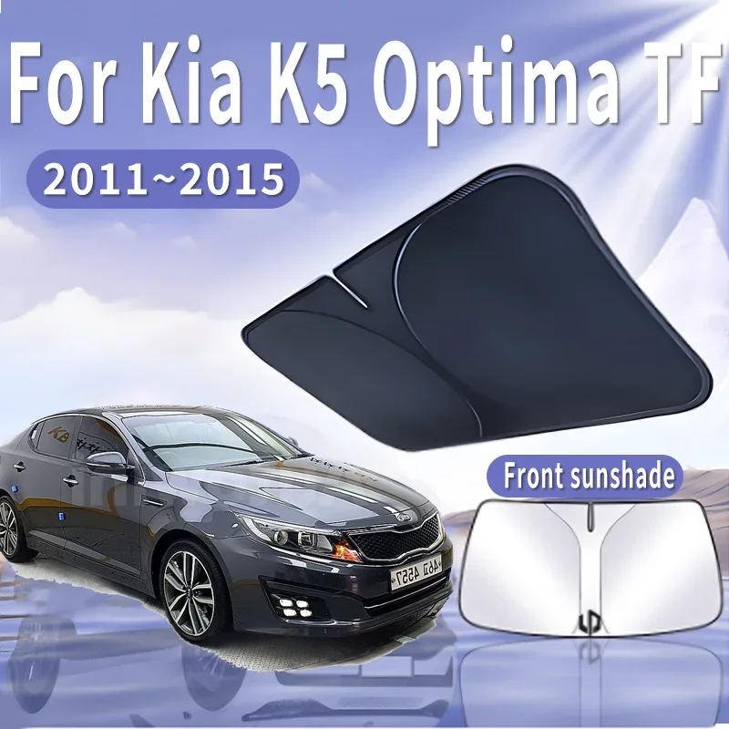 

Car Sun Visor For Kia K5 Optima TF 2011~2015 2013 MK3 Front Windshield Sunshade Heat Insulation Summer Cooling Auto Accessories