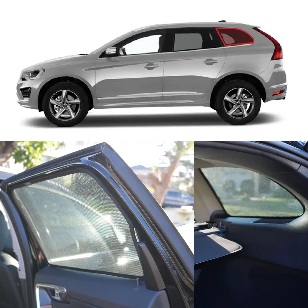 Volvo XC60 サンシェード Volvo XC60 2nd Gen Car Window Sun Shades (2018-Present)