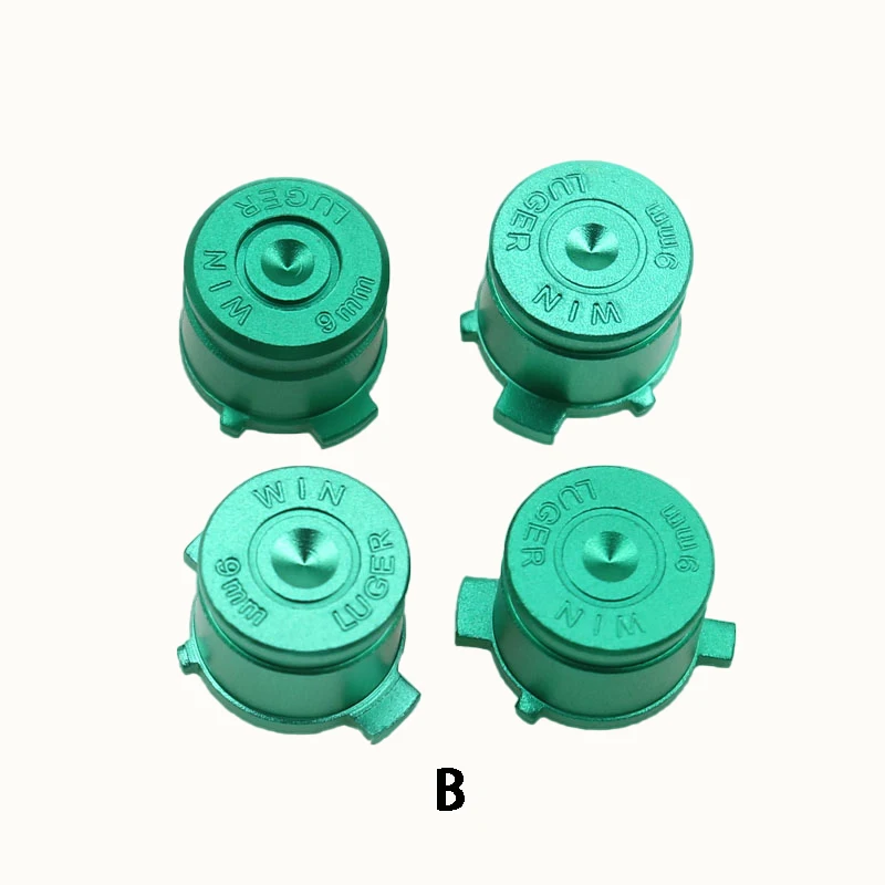 YuXi-Metal Botão Game Handle, Botões Galvanizados Ferro, Direção Key, Acessórios de Reparação, Fit para PS3, PS4, 1Set