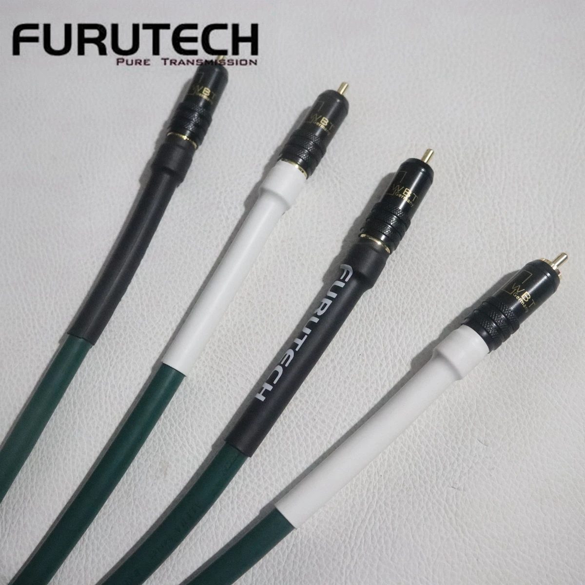 Cavo audio RCA Audiophile Furutech Alpha PCOCC di alta qualità Amplificatore valvolare CD linea di loto con connessione pulg WBT RCA