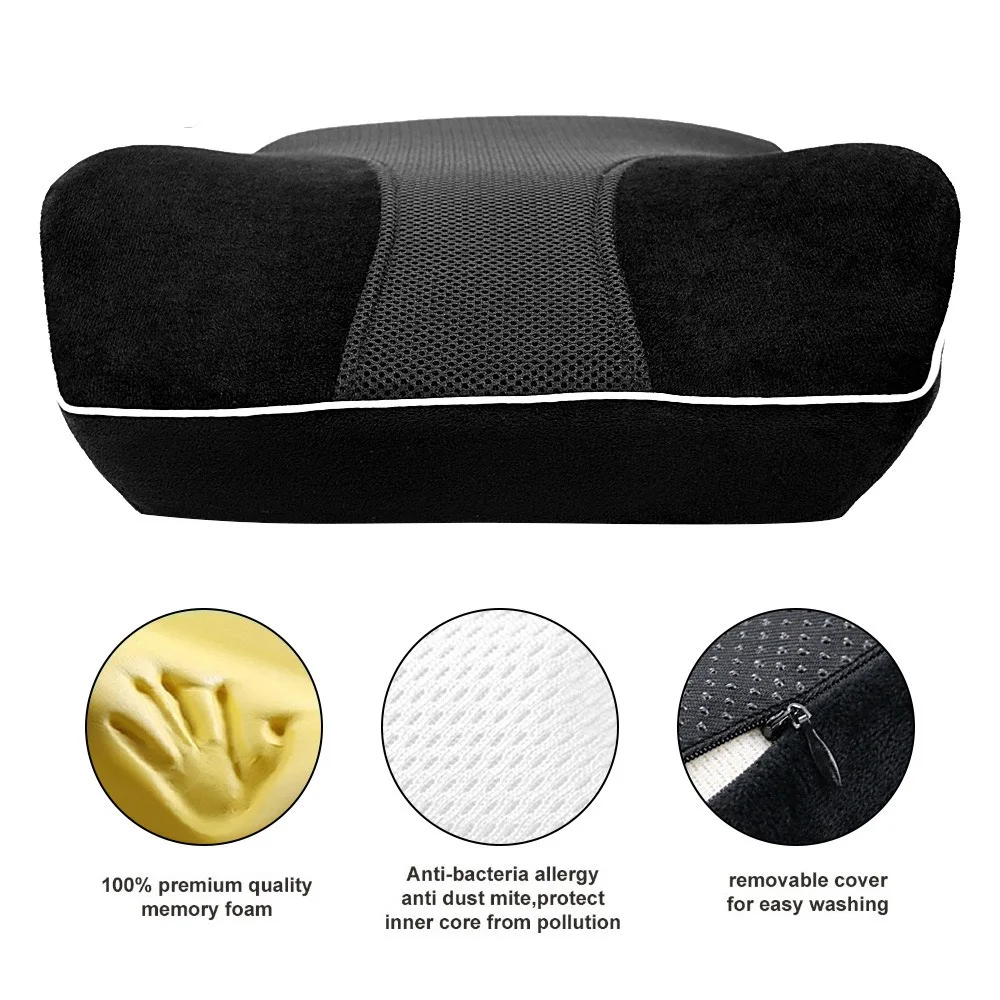 Lumbar Support Pillow Memory Foam Relieve Back Pain For Car Driver Office Gaming Chairs Lumbar Cushion Soft Comfortable