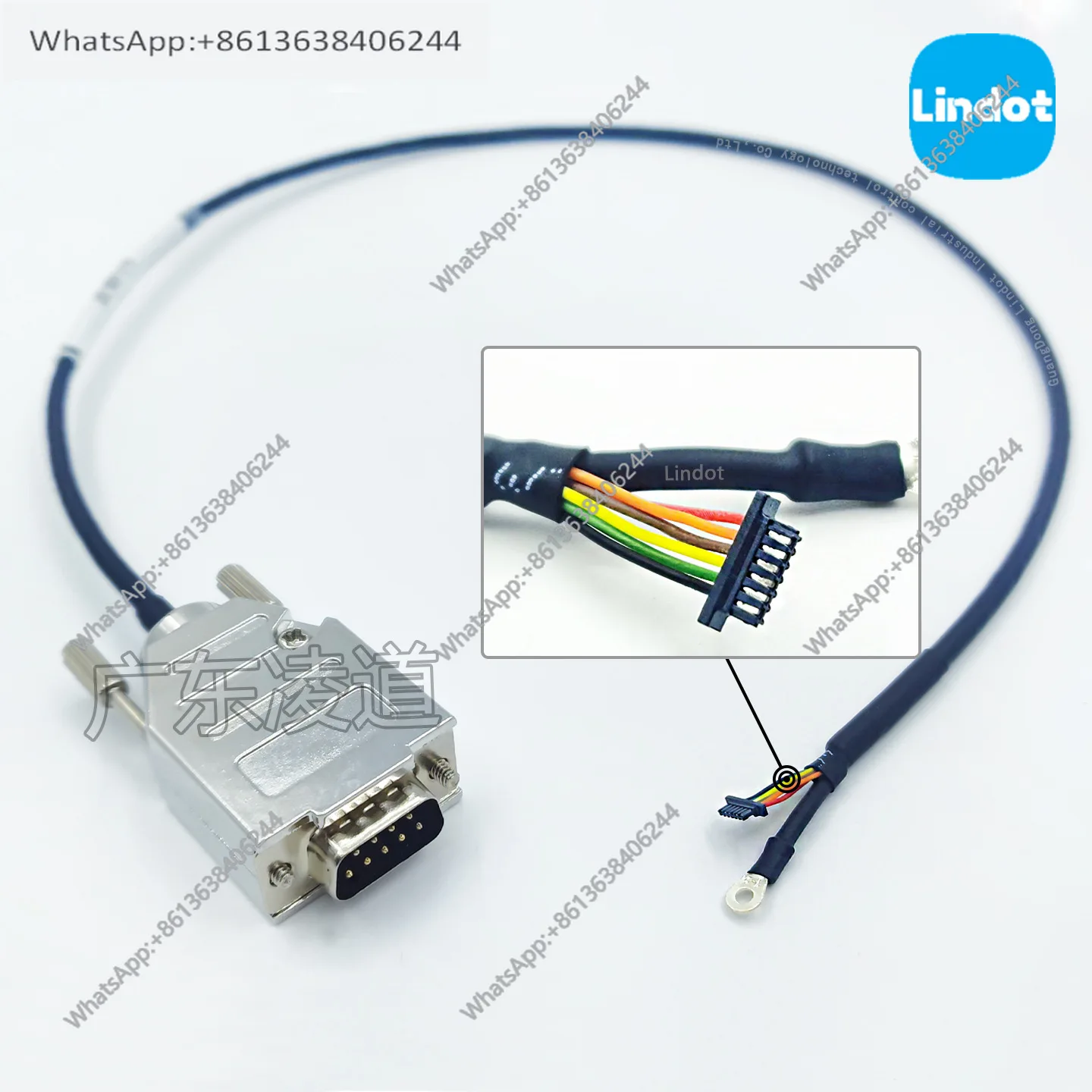 Original Genuine 214719-2020+214720-5000 0.8mm Servo Encoder Readhead Extension Cable