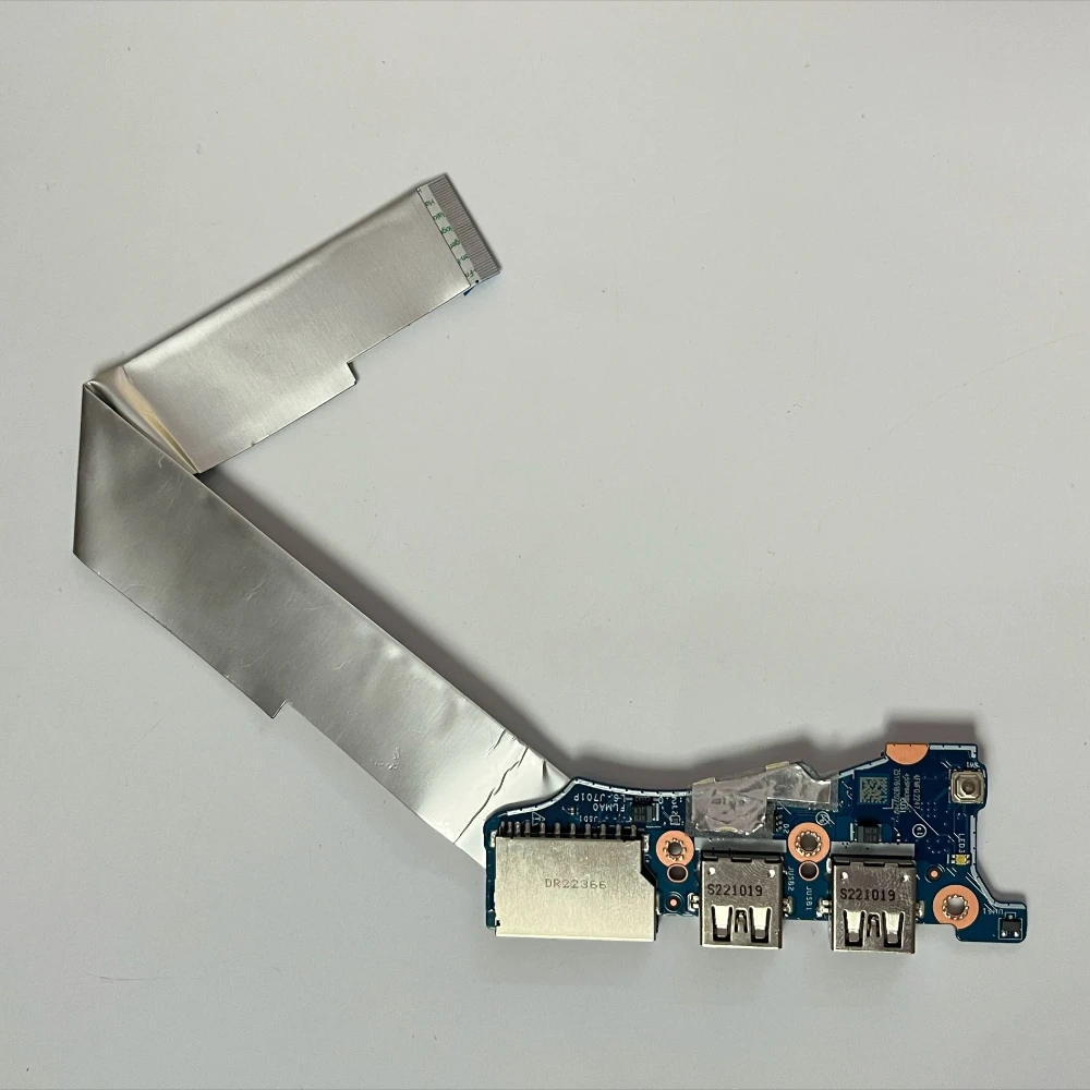 B=For  Original  Lenovo IdeaPad 5-14ITL05 Card Reader USB Board With Cable 5C51B39801 LS-K321P 100% Tested Fast Ship