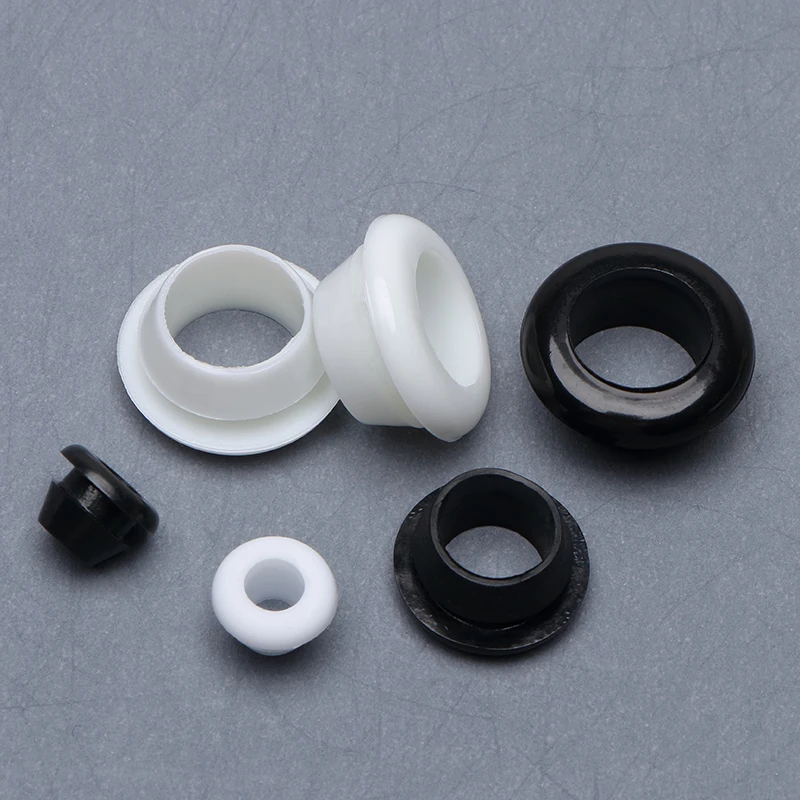 

Rubber Single Side Through-hole Protective Coil Through-hole Tapered Wire Loop Threading Sleeve Cable and Wire Threading Coil