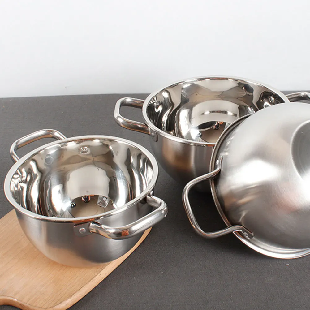 

Stainless Steel Skewers Hot Pot Anti-Scald Handle Household Portable Soup Cooking Pot Kitchen Cookware Picnic Tool