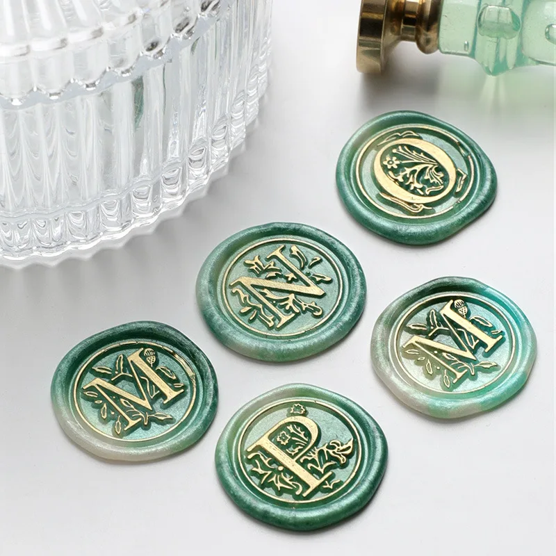 1pc A- Z 26 Letters Wax Seal Stamp DIY Alphabets Sealing Seals Stamps Letter Head For Scrapbooking Wedding Invitation