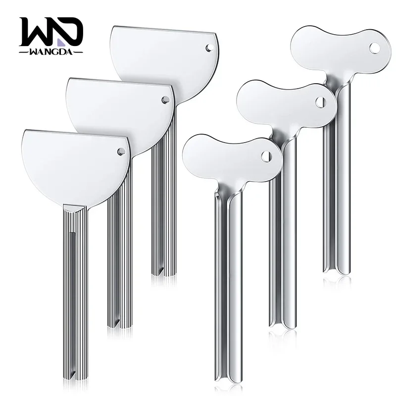Zinc alloy electroplating toothpaste squeezer squeezer manual metal cosmetics portable paste squeezer beauty salon