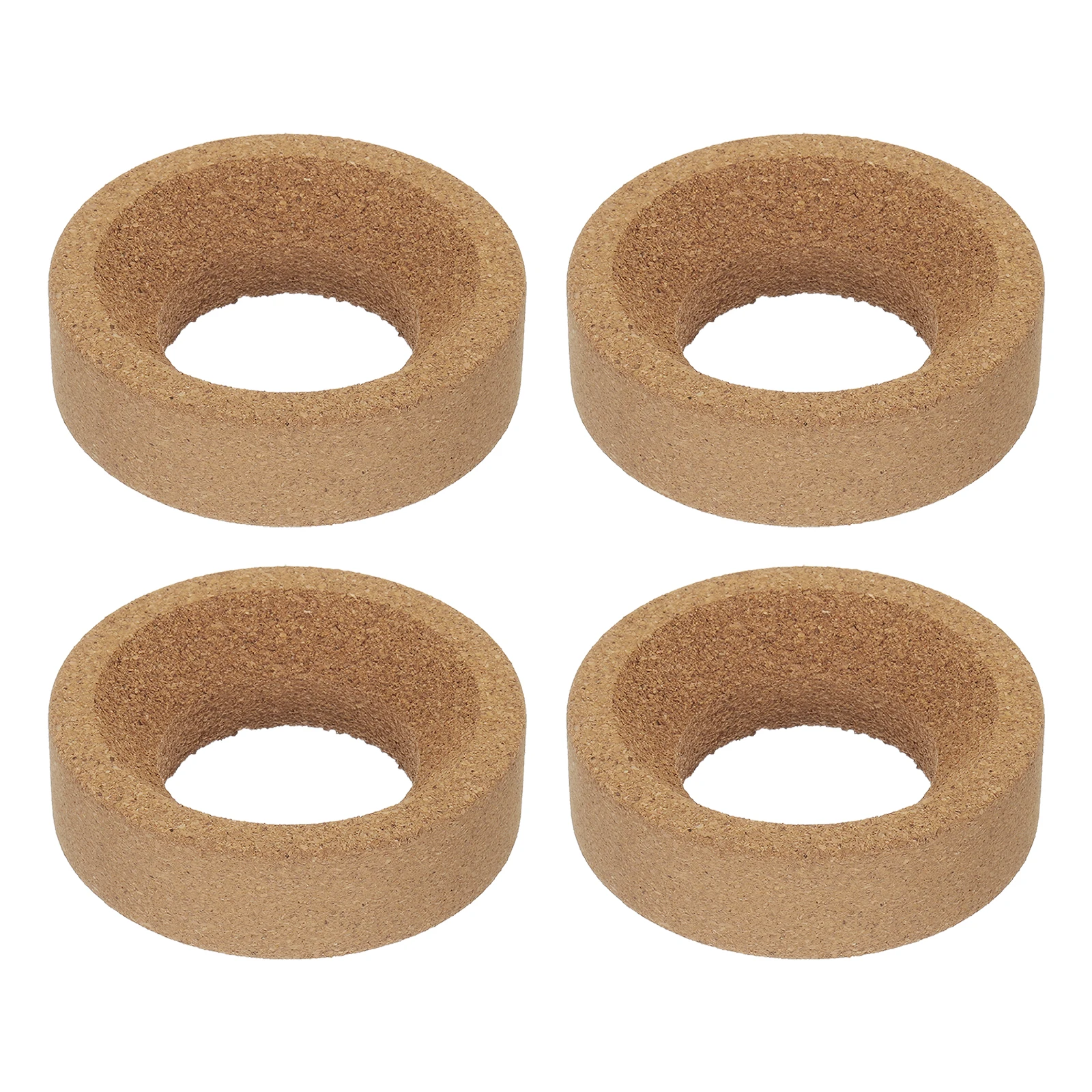 Soporte de corcho para matraz de laboratorio de 4 piezas, soporte de fondo redondo de 110mm de diámetro, para frascos de 250ml-2000ml
