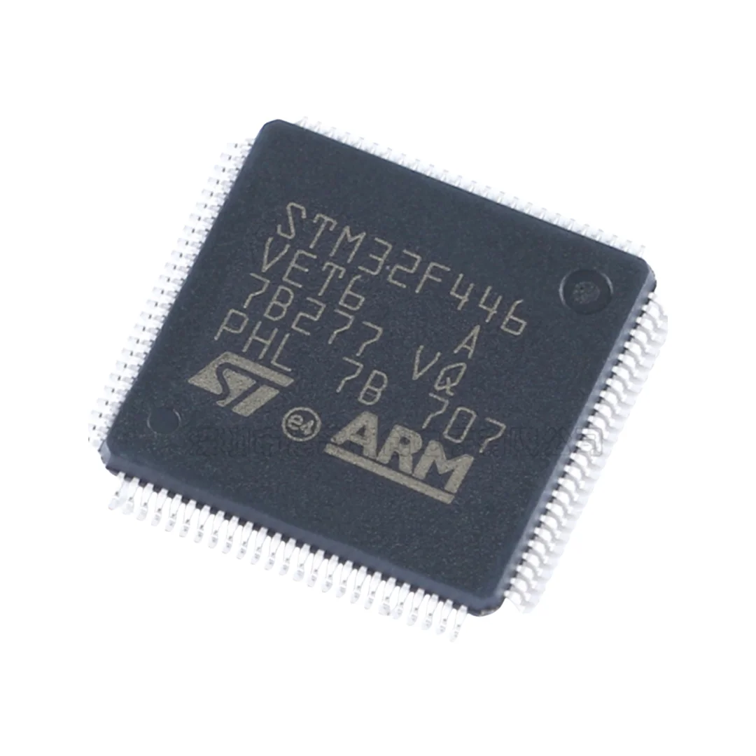 

Original genuine goods STM32F446VET6 LQFP-100 ARM Cortex-M4 32-bit microcontroller