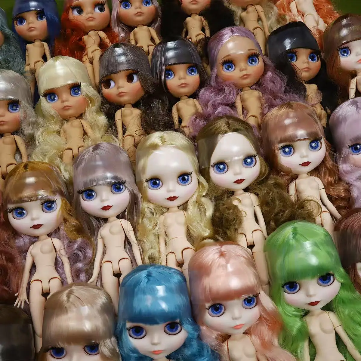 ICY DBS Blyth Doll Tan Skin Fair Skin Matte Face 30CM BJD 19 Joints Body Doll DIY Makeup Costume Doll Gift for Girls Toys