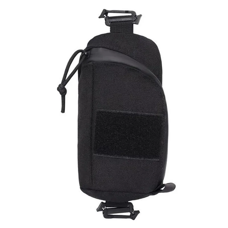 Bolso táctico de nailon con correa para el hombro, accesorio colgante EDC Molle de diseñador médico, riñonera negra de moda, novedad de 2023