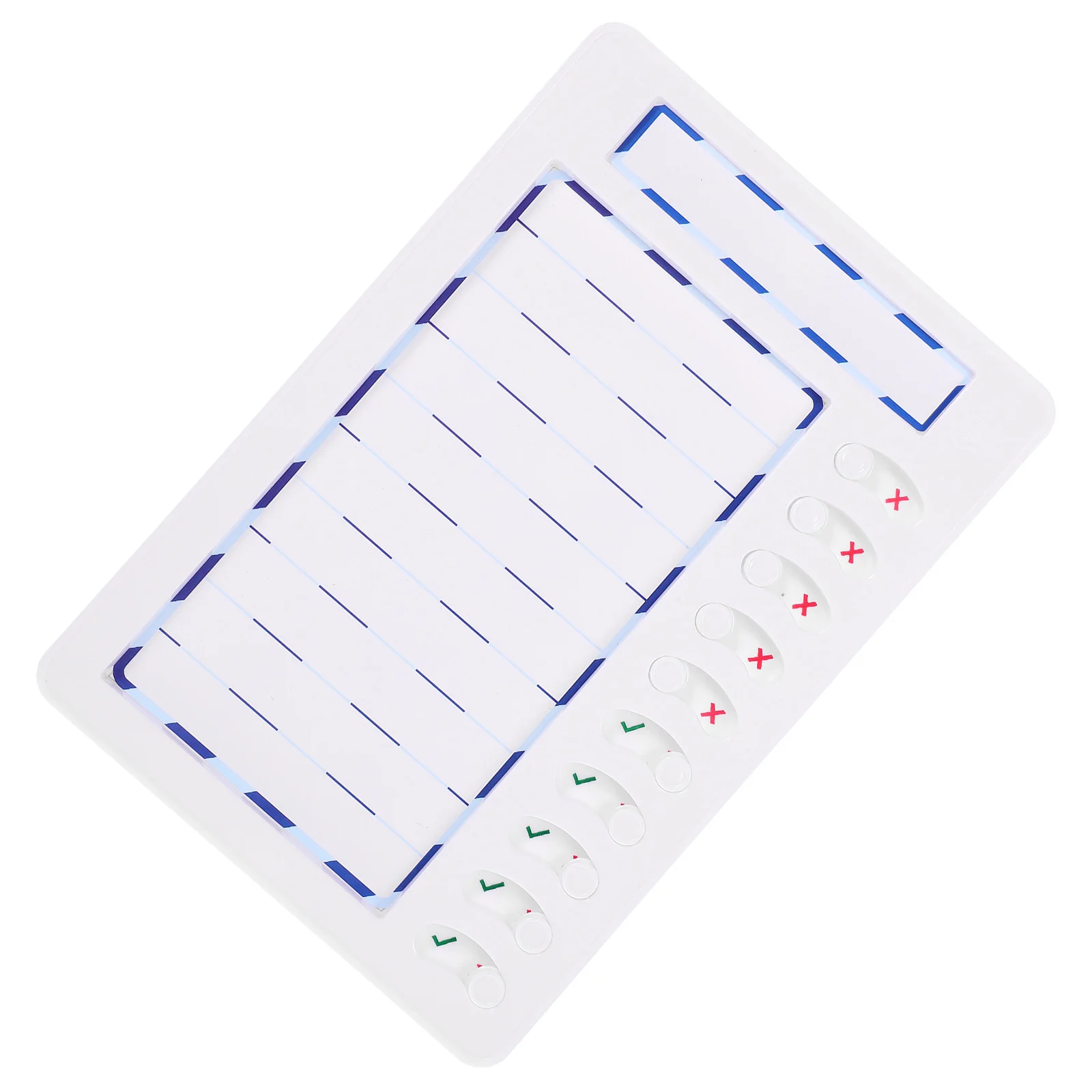 Multifunctional Chore Chart Diy Reminder Board Home Schedule Planner Students Memo Sheet Teens Adults Decorative Household