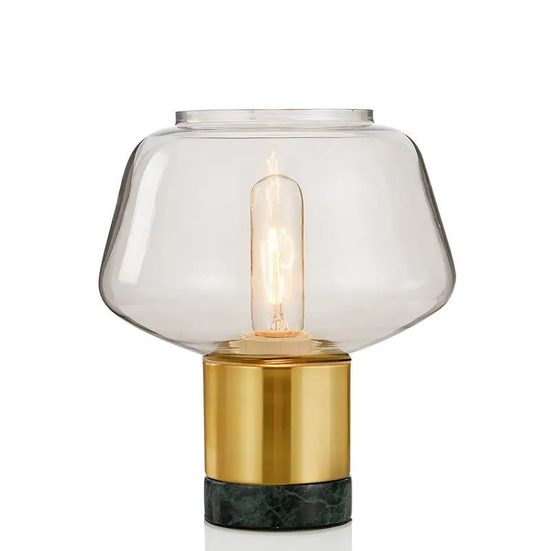 

light luxury simple creative study living room bedroom mushroom decoration bedside lamp