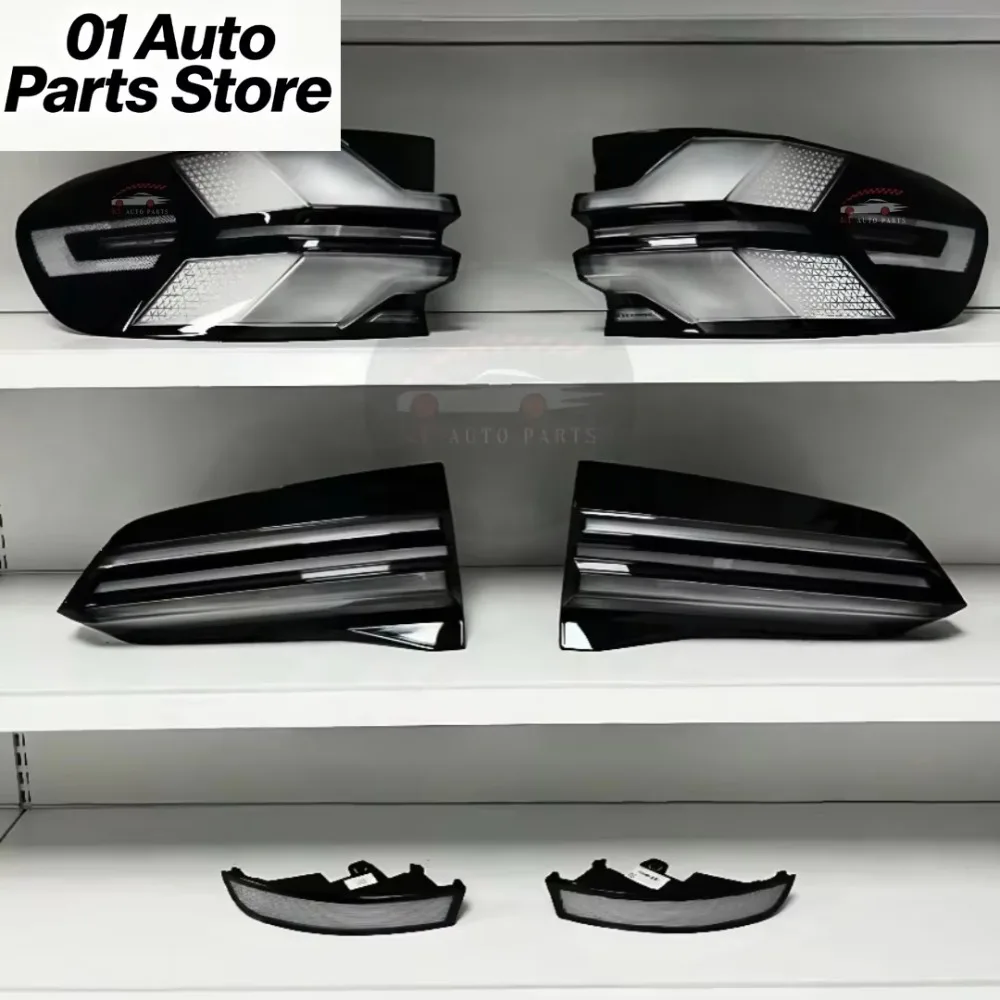 A Set Clear Taillights For BMW X5 G05 G18 Venom LED Taillights X5M F95 Handmade Modify Taillights