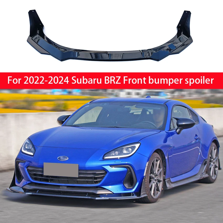 

For 2020-2024 Subaru BRZ Splitters Lip Diffuser Spoiler Cover Guard Front Bumper Protection Car Front Lip Bumper