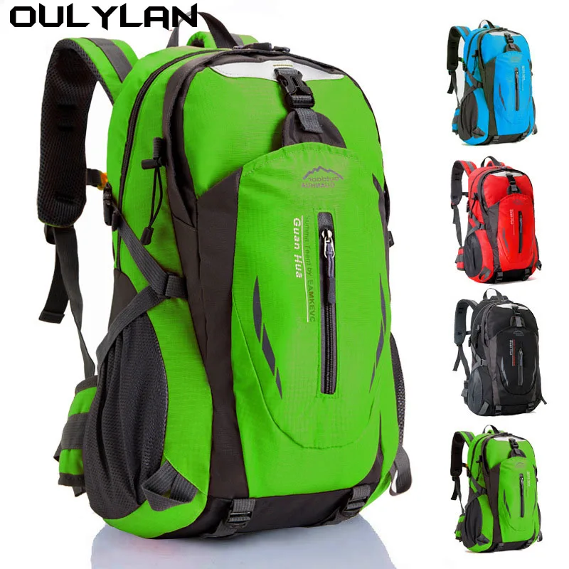 

Oulylan Hiking Lightweight Trekking Bag Men Sports Backpack Women Outdoor Travel Backpack Waterproof Motorcycle Backpack
