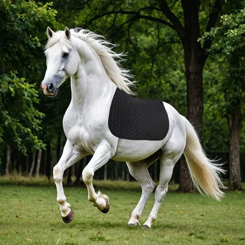 وسادة عرق حصان الفروسية - وسادة سرج مضادة للتآكل، مستلزمات الفروسية الاحترافية