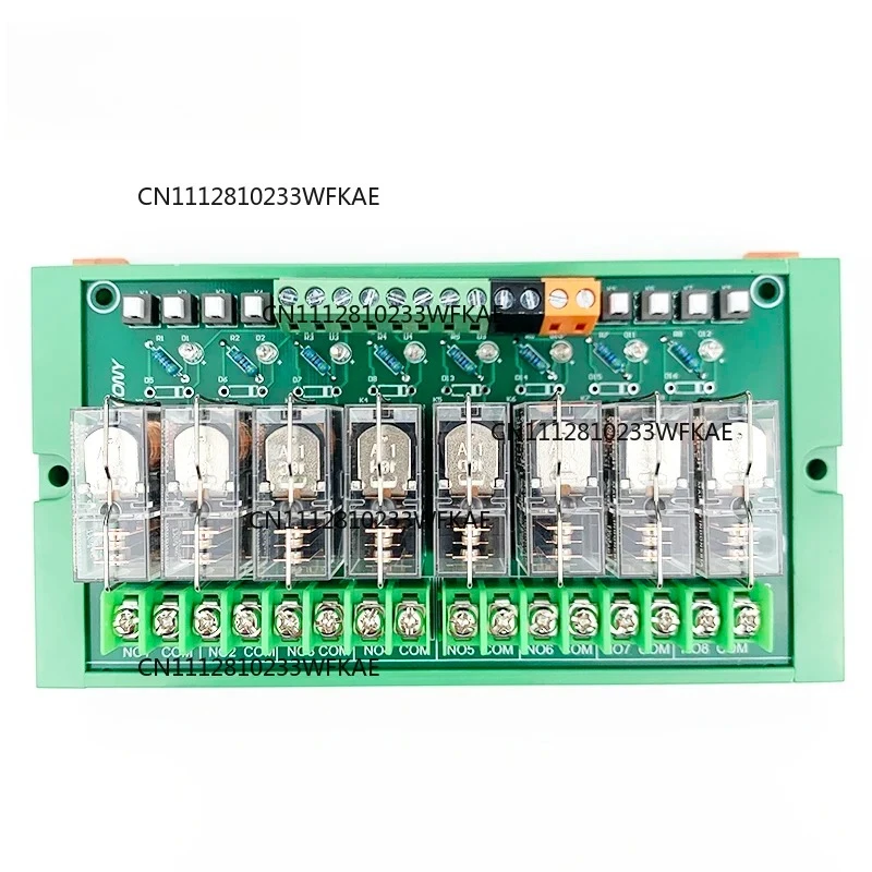 KC868-E8 8 Channel 16A DIN Rail Mounting Relay Module Board Terminal With Manual Control Button Keypad Kincony Smart Home