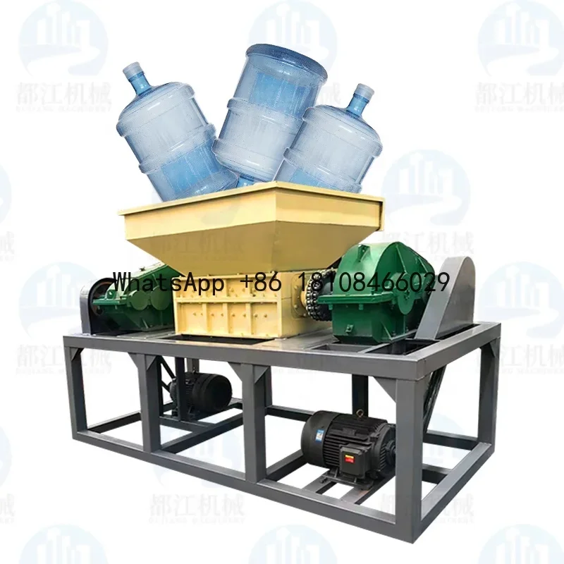 Best Quality Double Shaft Plastic Shredder Machine