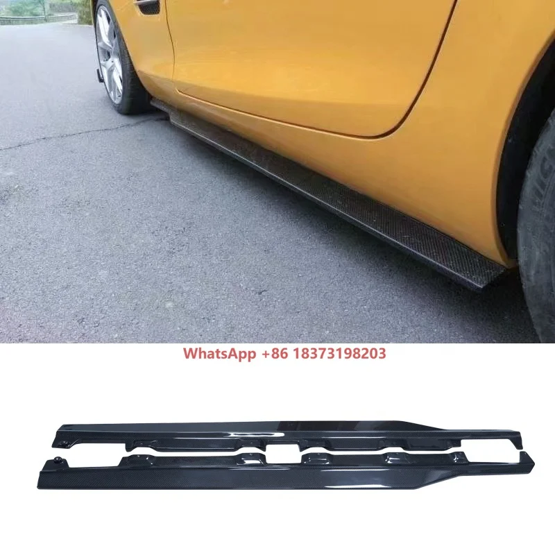 

Best Selling New Design Universal Carbon Fiber Side Skirts for GT AMG GTS Side Skirts
