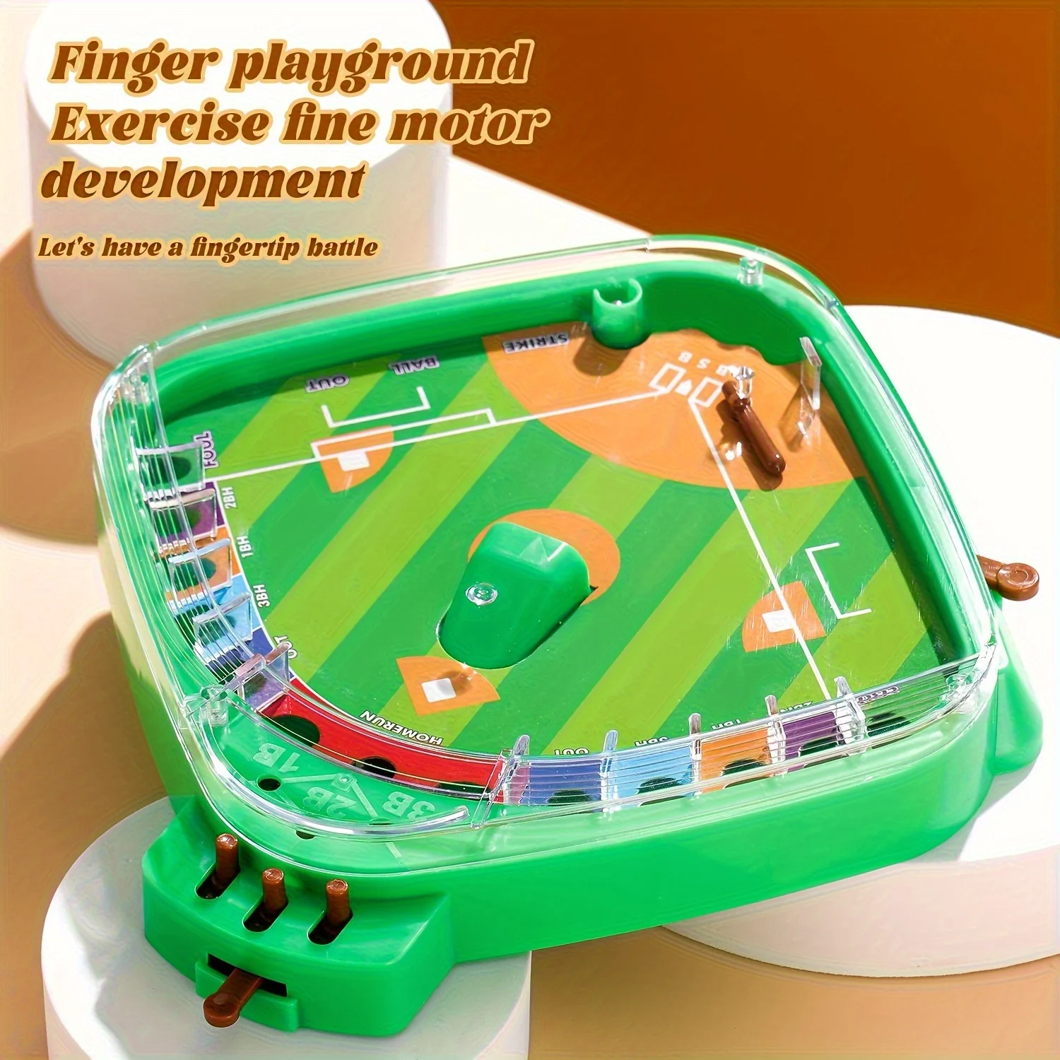 

Baseball League Tabletop Game 2-Player Exciting Desktop Baseball Competition Perfect for Parties Birthdays * Graduation Gifts