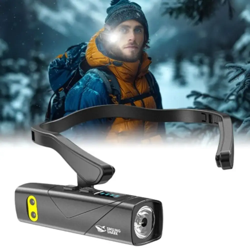 

5 Lighting Modes LED Headlight High Brightness Waterproof Removable Ear Hook Headlight Ultra Light Super Bright