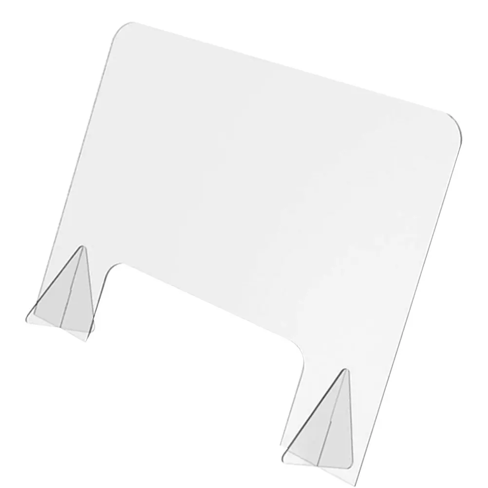 

Anti Droplet Acrylic Board Isolation Plate Office Prevention Baffles Anti Spray Sturdy Smooth Surface School Canteen