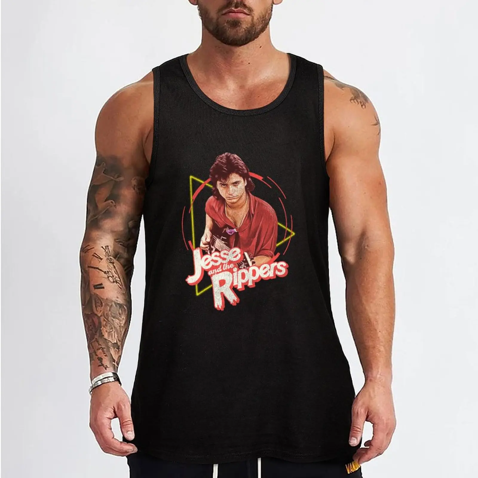 Full House T-ShirtJesse and the Rippers Forever Tour Tank Top gym clothes man Male vest