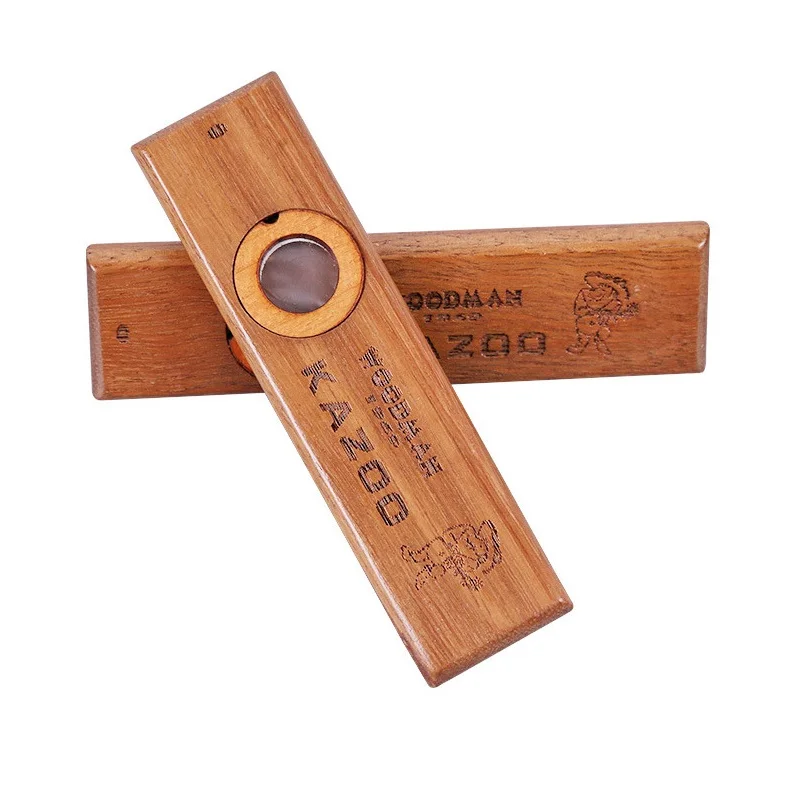 Guitar Ukulele Wooden Kazoo Rosewood Kazo Folk Backing Track Small Instrument