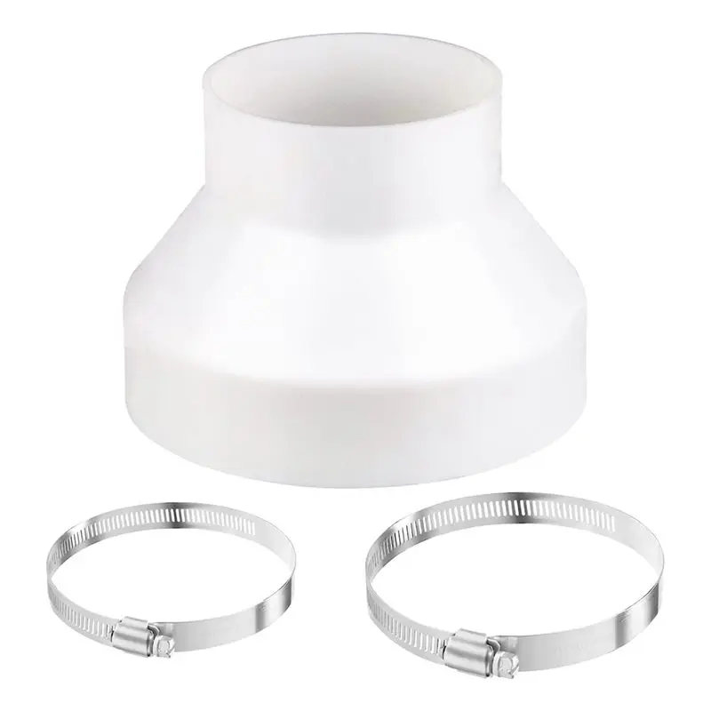 Exquisite-Air Duct Reducer 6 Inch To 4 Inch Duct Adapter, Increaser For Inline Ventilation Fittings, Blower, And Exhaust System