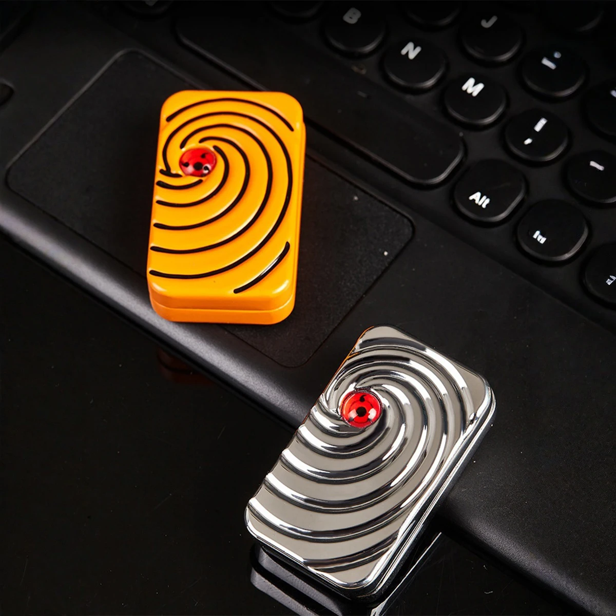 Magnetischer Metall-Fidget-Slider für Erwachsene, unendliches Push-Pull-Klick-Fidget-Spielzeug, tragbares EDC-Gadget zur Stress- und Angstlinderung, Bürogeschenk – Detail 3