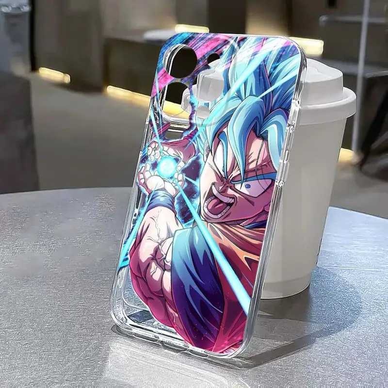 

Gohan Art Goku Dragon Ball For Apple iPhone 17 Air 16e 16 15 14 13 12 11 Mini Pro Max Plus Transparent Soft Cover Phone Case