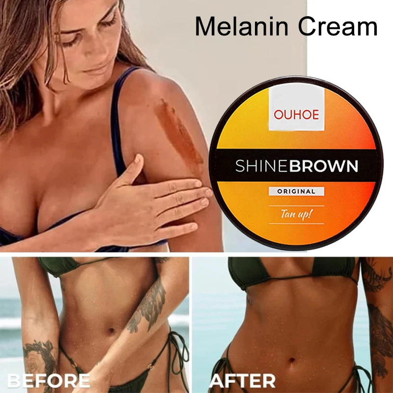 Crema autobronceadora para la piel, crema hidratante para el cuidado de la cara y el cuerpo, duradera, Sexy, bronce, sin sol, 50/100ml