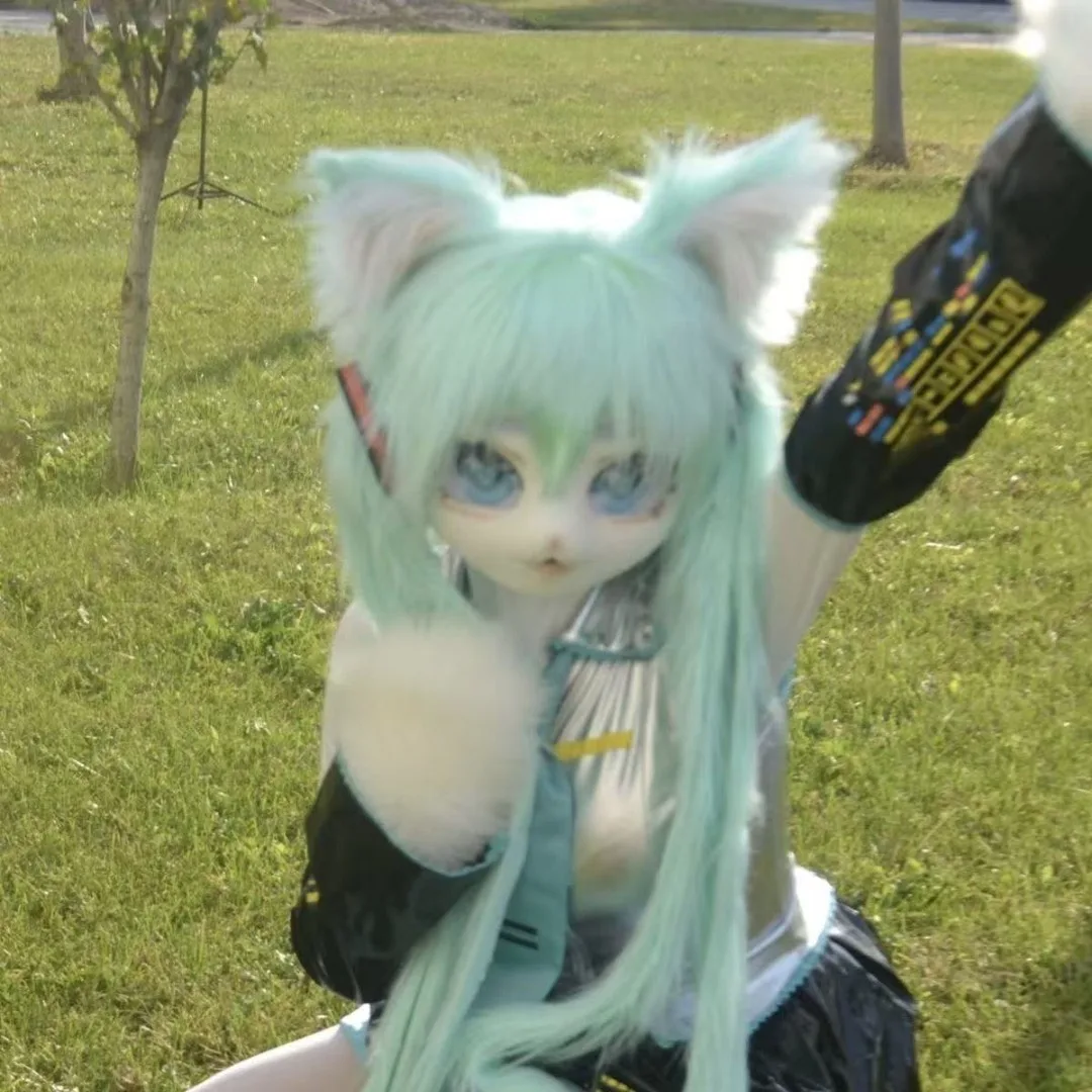 毛皮のようなコスプレマスク着ぐるみヘッドコスチューム猫キグヘッドマスクヘッドセットパーティーアニマルコスチュームパフォーマンス小道具子供用ギフト