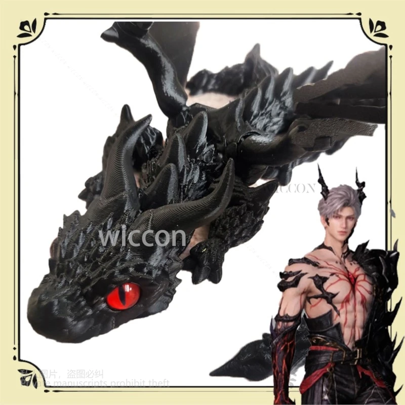 アニメゲーム愛とディープスペーススタイラス欲望コスプレ衣装ドラゴンホーンマスク小道具アクセサリータトゥーステッカー Disfraz ギフトハロウィン