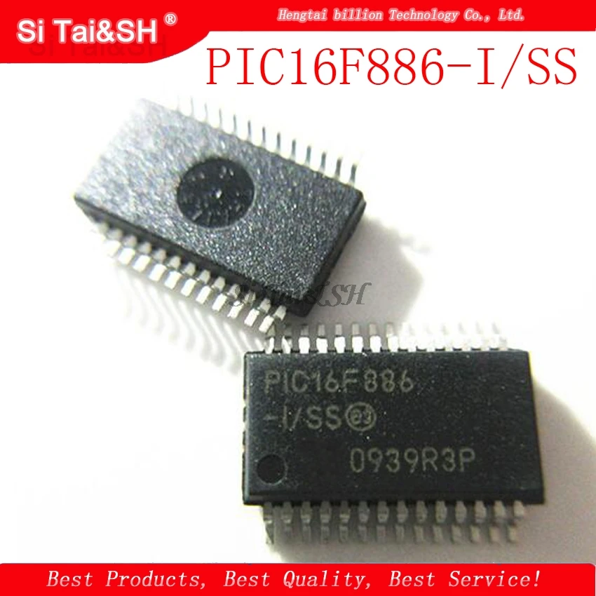 2pcs/lot P 16F886 P 16F886-I/SS Waterproof shell